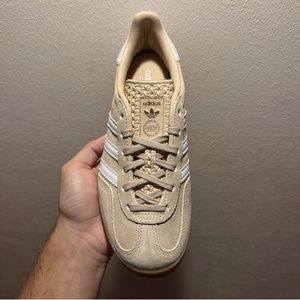 adidas Gazelle Indoor Magic Beige Gum Sneakers Womens Sizes New IH5482